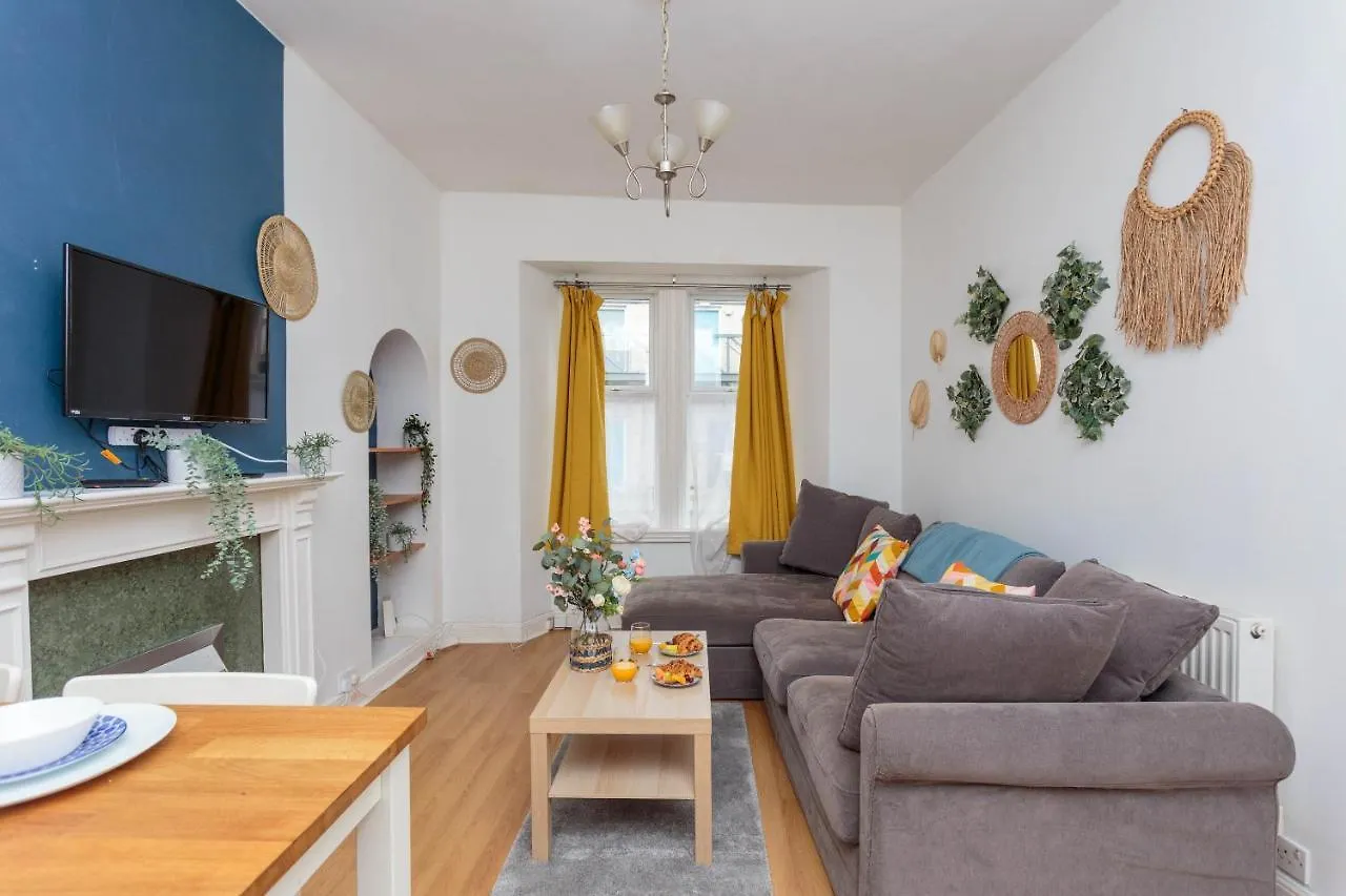 Apartament Warm 1Bed Flat Leith Walk Edynburg 0*,